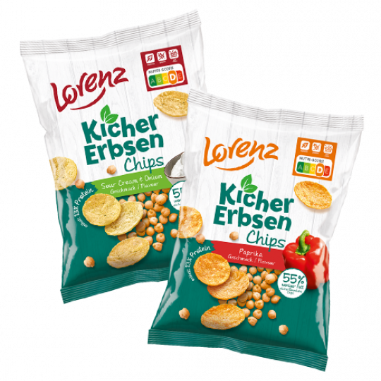 Lorenz Kichererbsen Chips