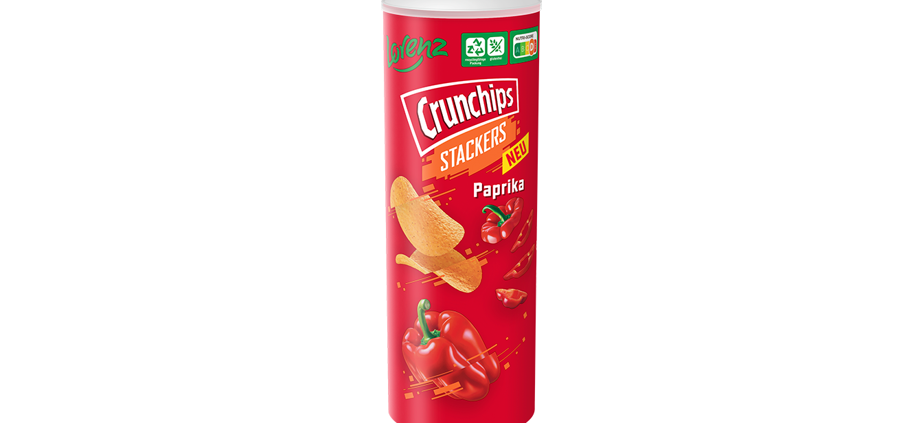 Crunchips Stackers Paprika