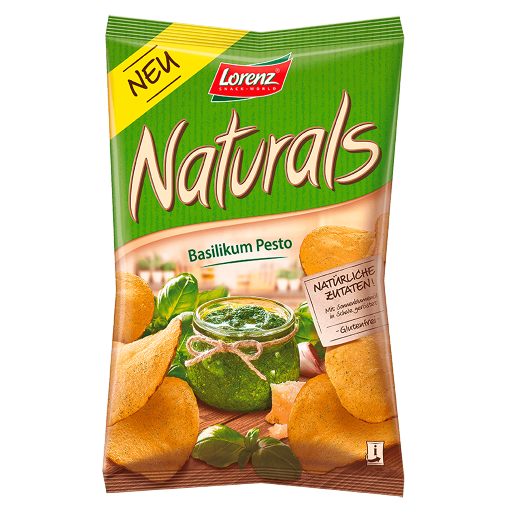 Naturals Basilikum Pesto