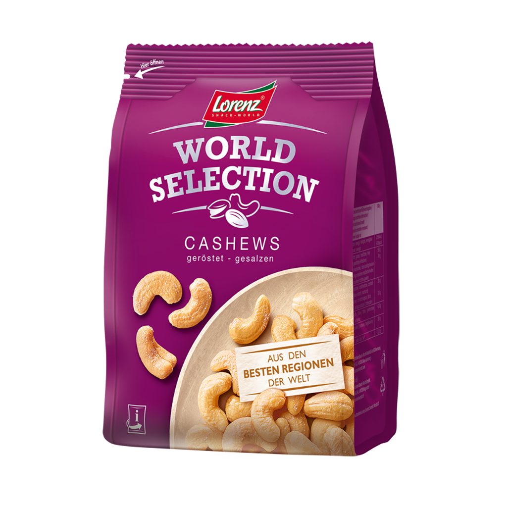 World Selection Cashews 300g