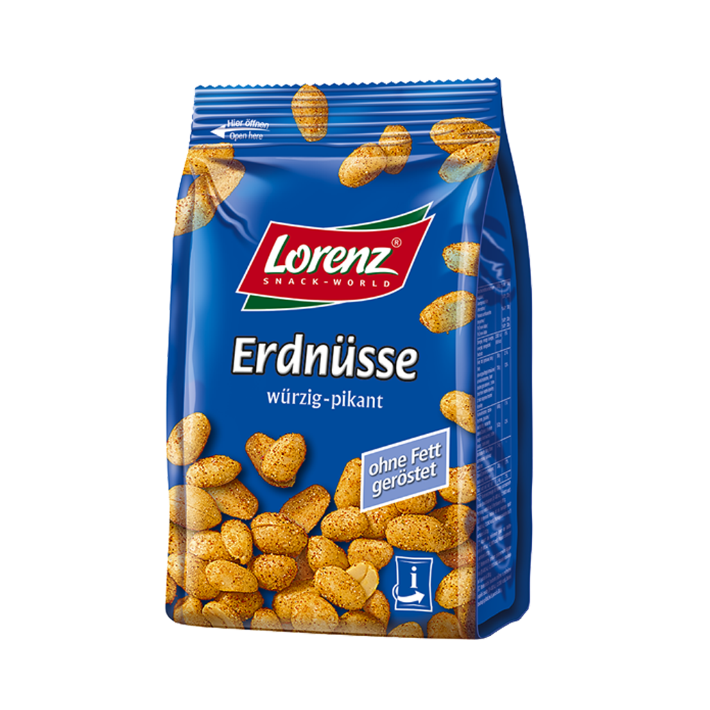 Erdnüsse würzig-pikant