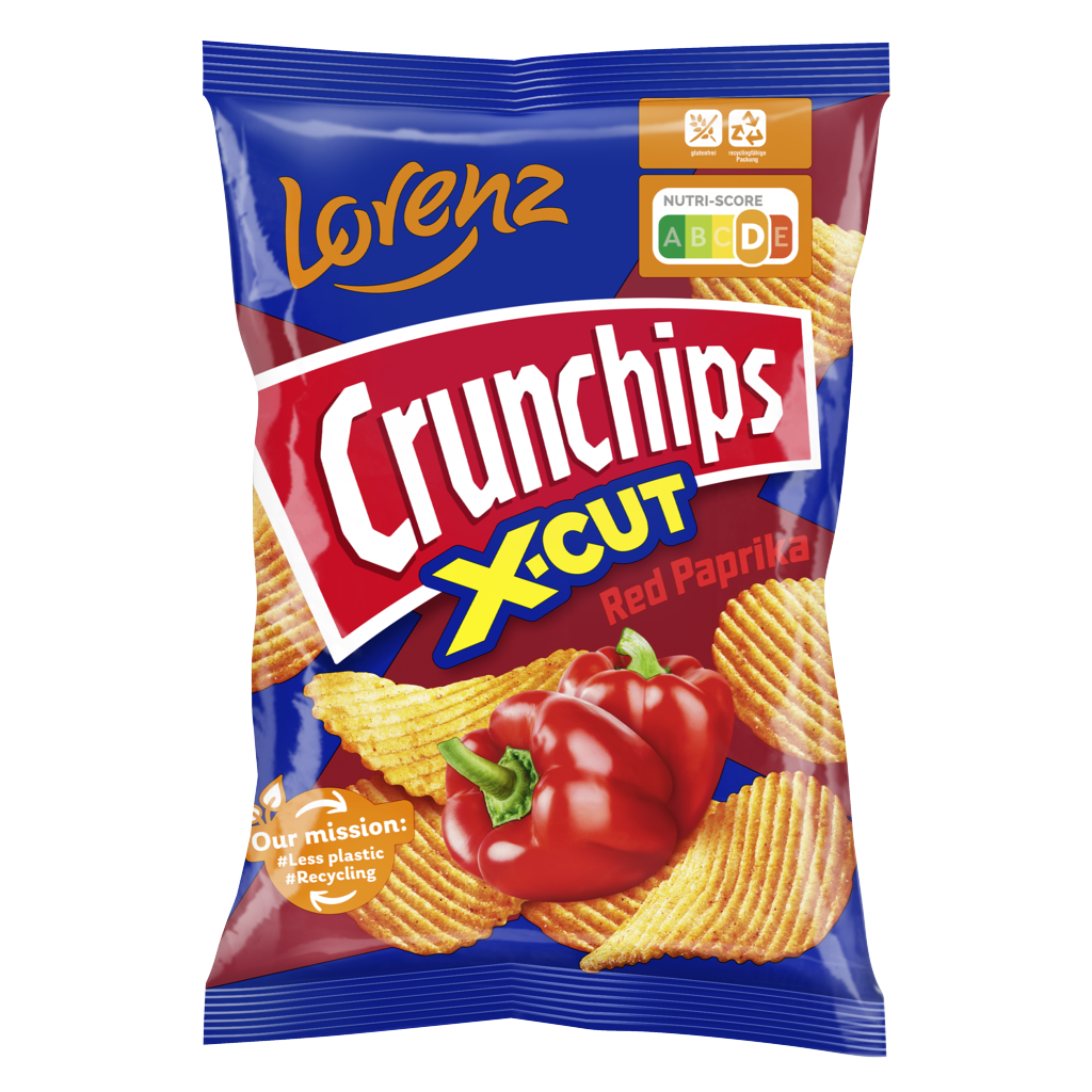 Crunchips x-Cut Red Paprika