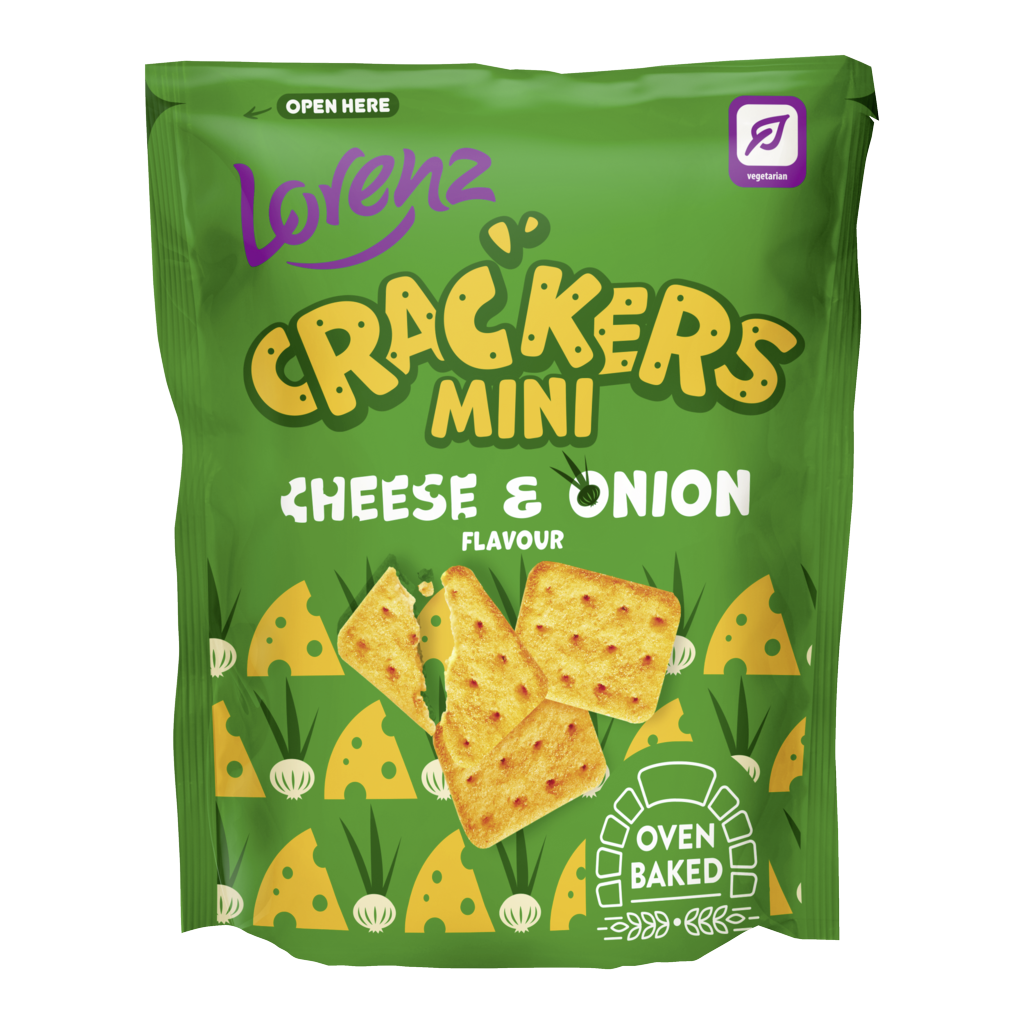Crackers Mini Cheese & Onion