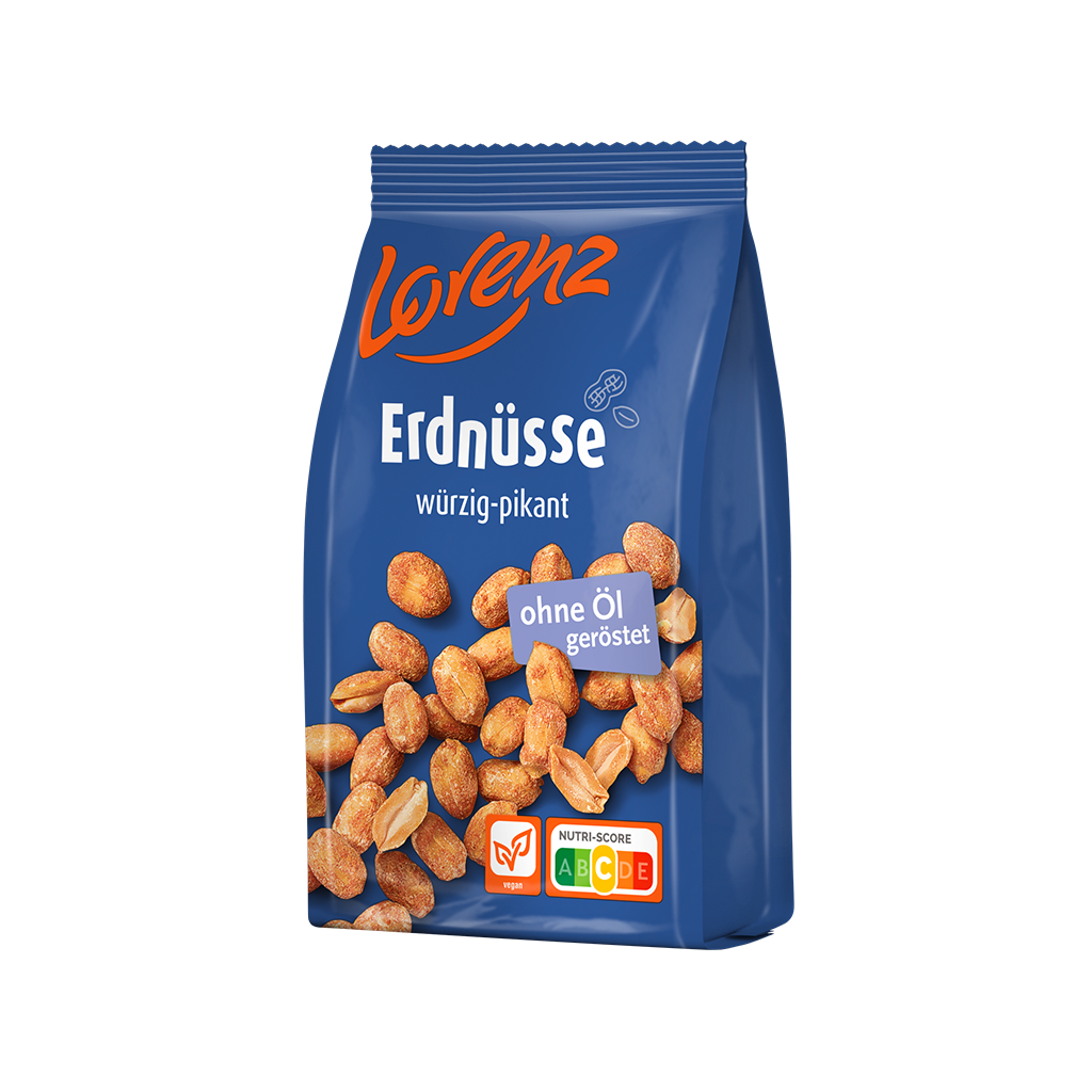 Erdnüsse würzig pikant