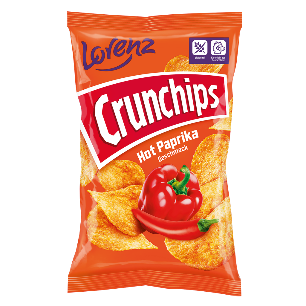 Crunchips hot paprika