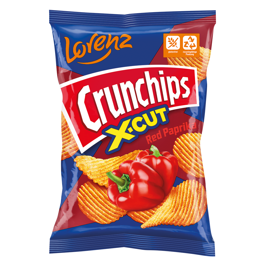 Crunchips x-Cut Red Paprika