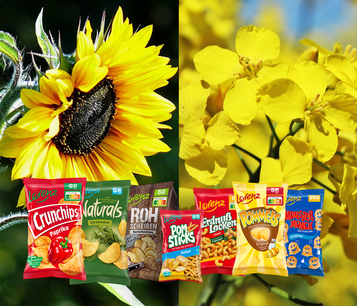 Sonnenblumenöl & Rapsöl