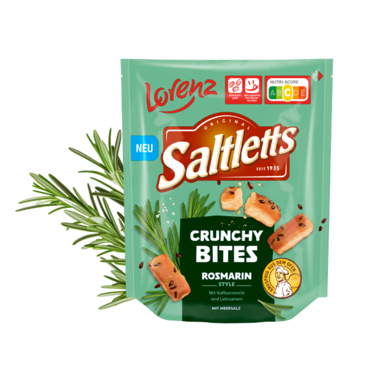 Saltletts Crunchy Bites Rosmarin