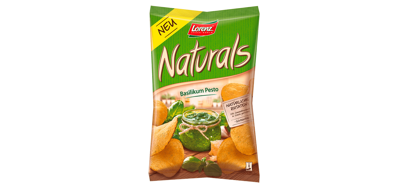 Naturals Basilikum Pesto