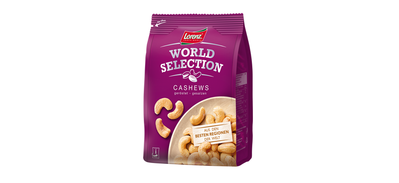 World Selection Cashews 300g