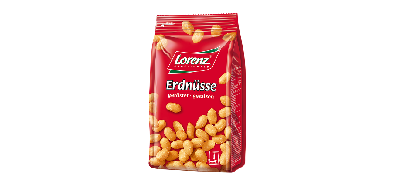 Erdnüsse geröstet, gesalzen