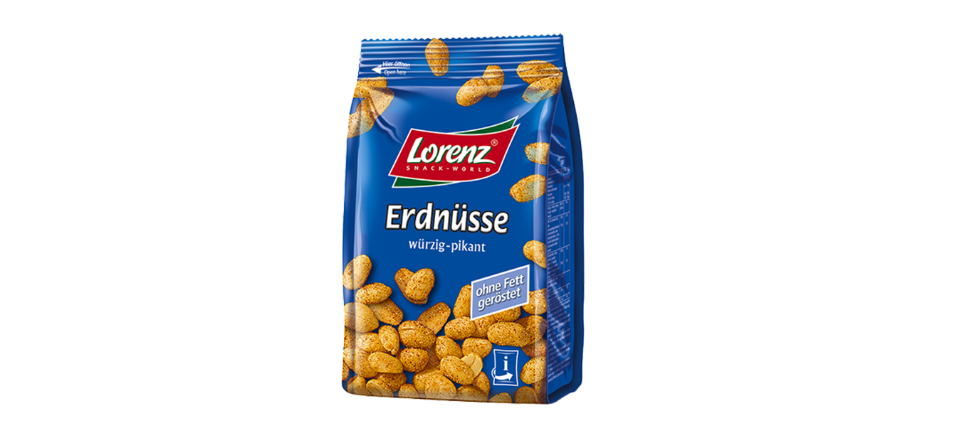 Erdnüsse würzig-pikant