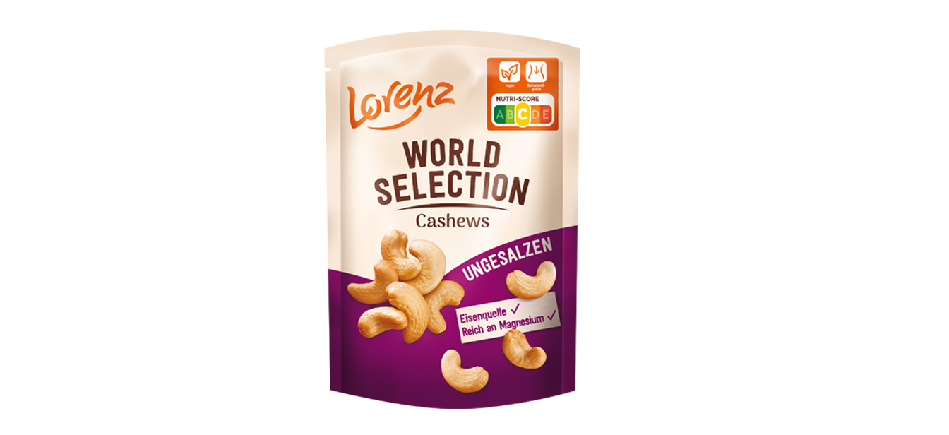 World Selection Cashews ungesalzen
