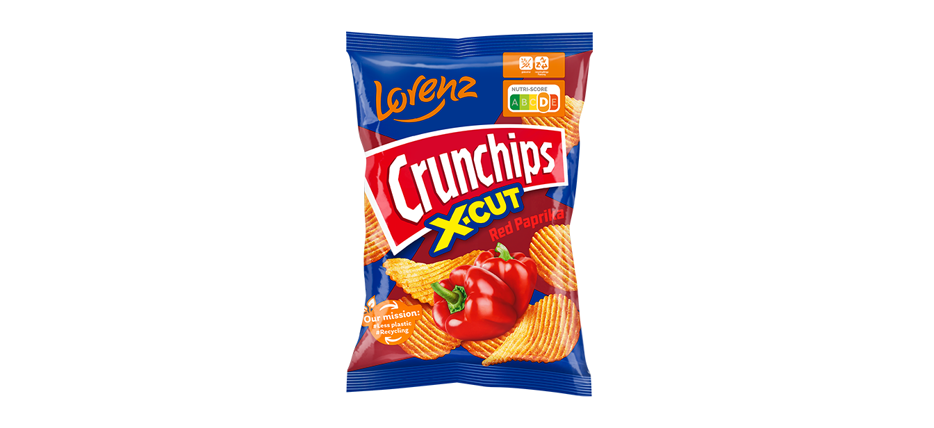 Crunchips X-Cut Red Paprica