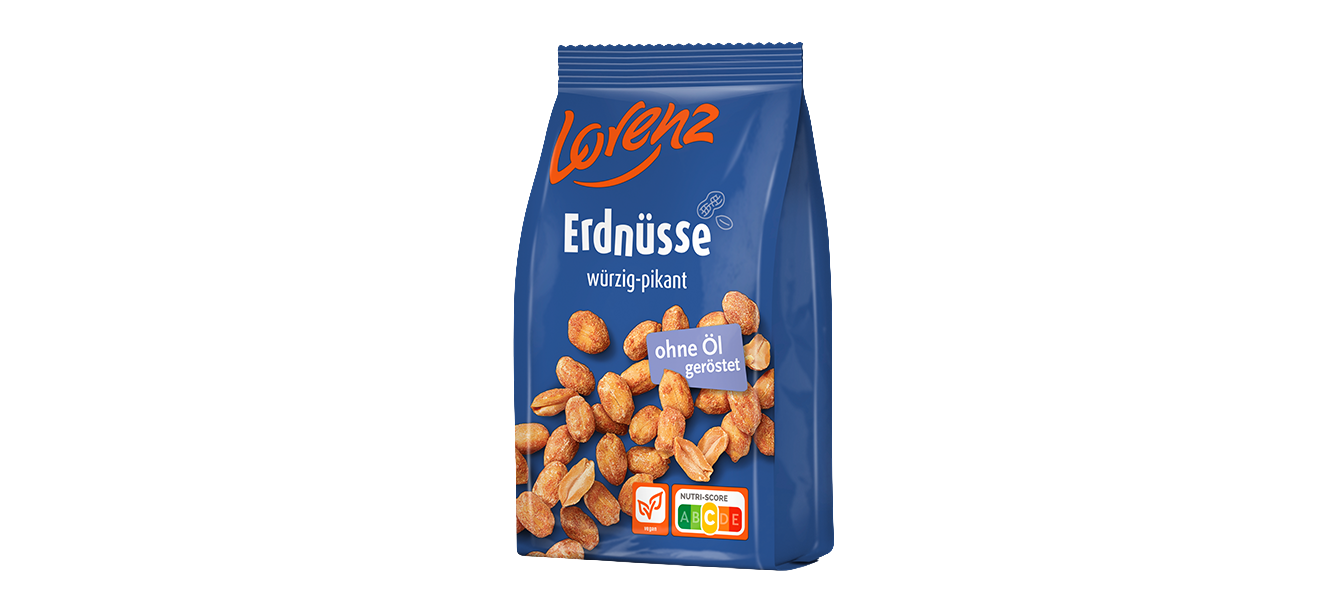 Erdnüsse würzig pikant