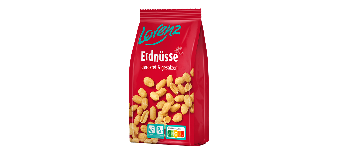 Erdnüsse geröstet gesalzen
