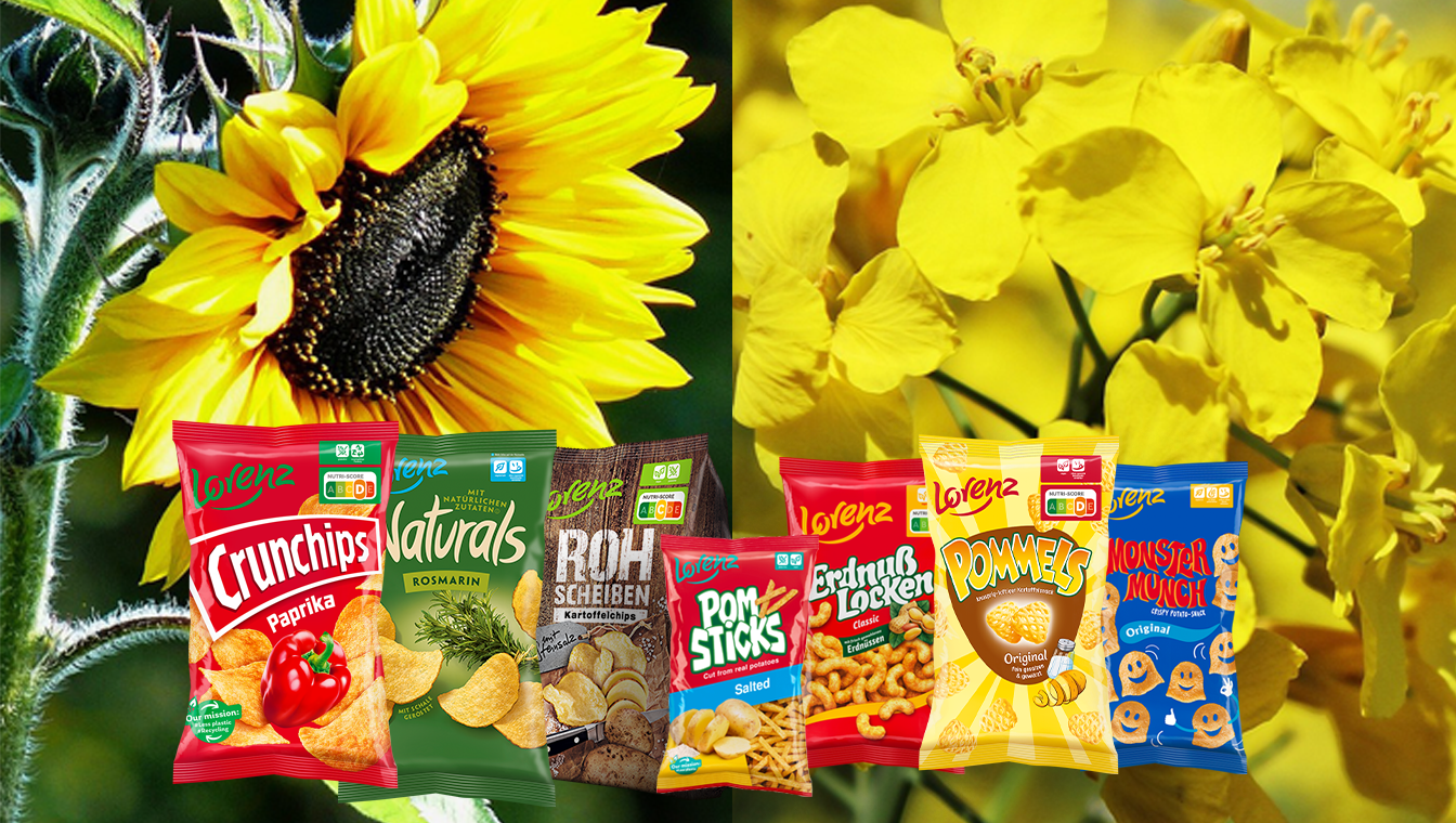 Sonnenblumenöl & Rapsöl