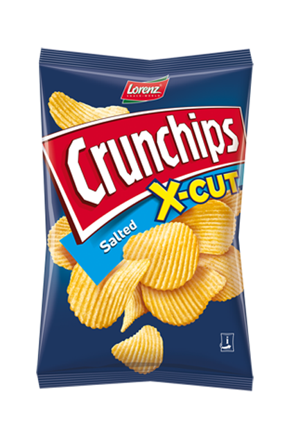 Crunchips x-cut salted