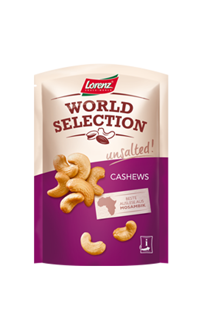 World Selection Cashews unsalted