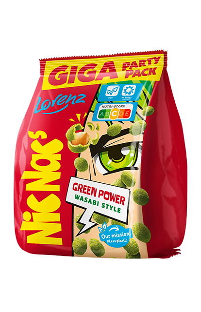 NicNac's Wasabi 800g GIGA Party Pack