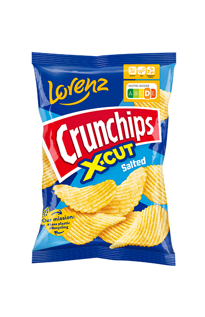 Crunchips x-cut salted