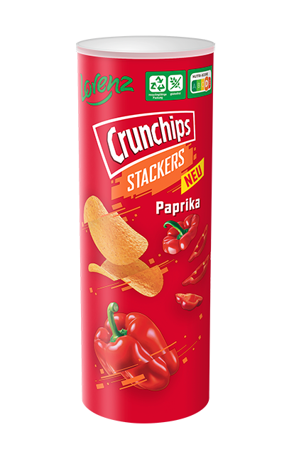 Crunchips Stackers Paprika