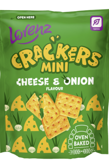 Crackers Mini Cheese & Onion