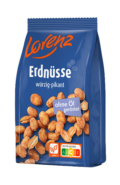 Erdnüsse würzig pikant