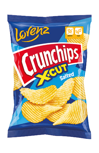 Crunchips x-cut salted