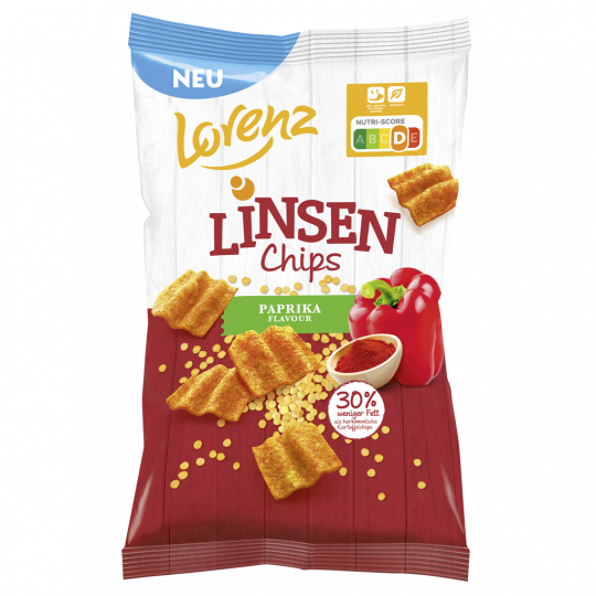 Linsen Chips Paprika