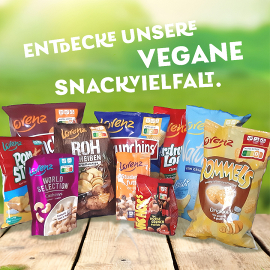 vegane Snackvielfalt