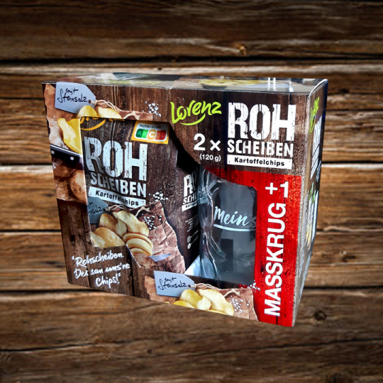 Rohscheiben Promokarton