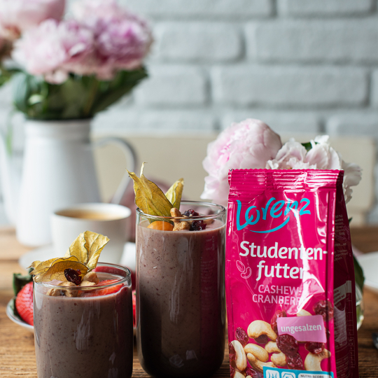 Nuss Beeren Smoothie