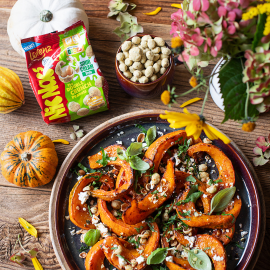 Ofenkürbis mit NicNac´s Sour Cream