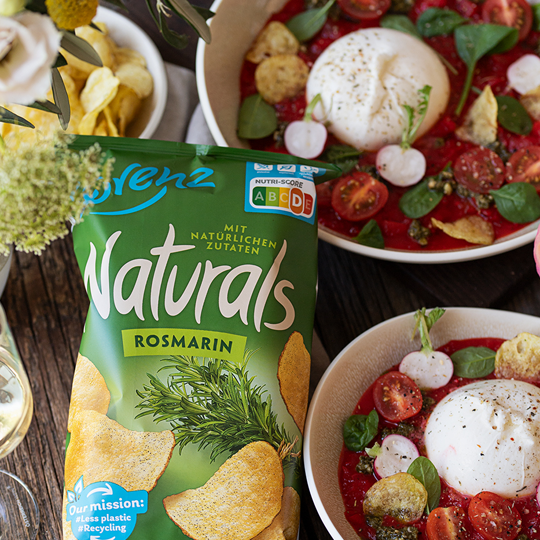 Burrata mit Naturals