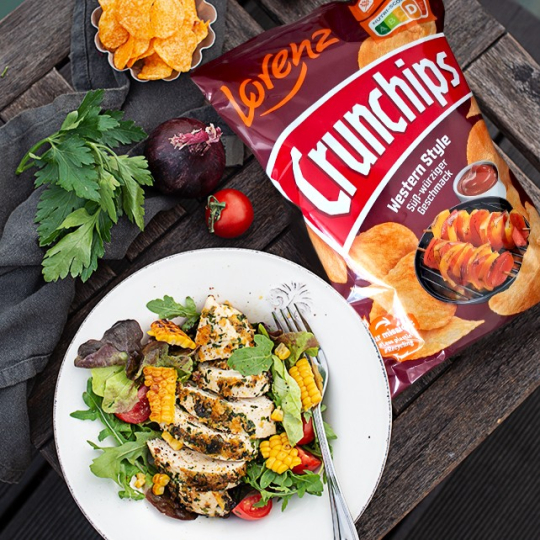 Putenbrust mit Crunchips-Panade