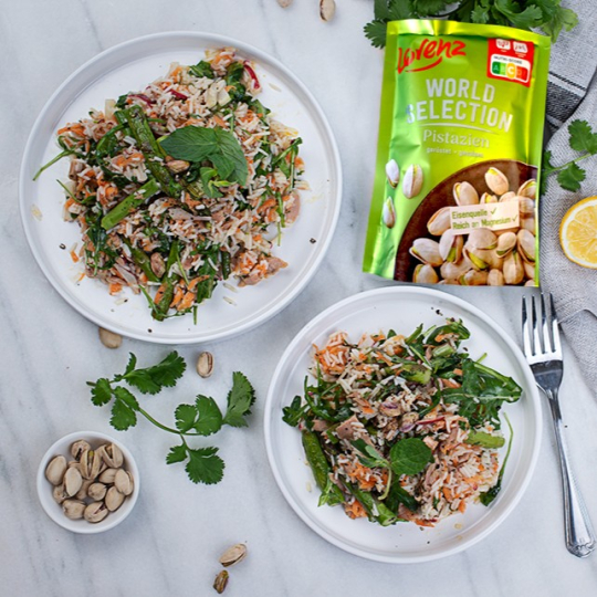 Frühlings Thunfisch-Reis-Salat