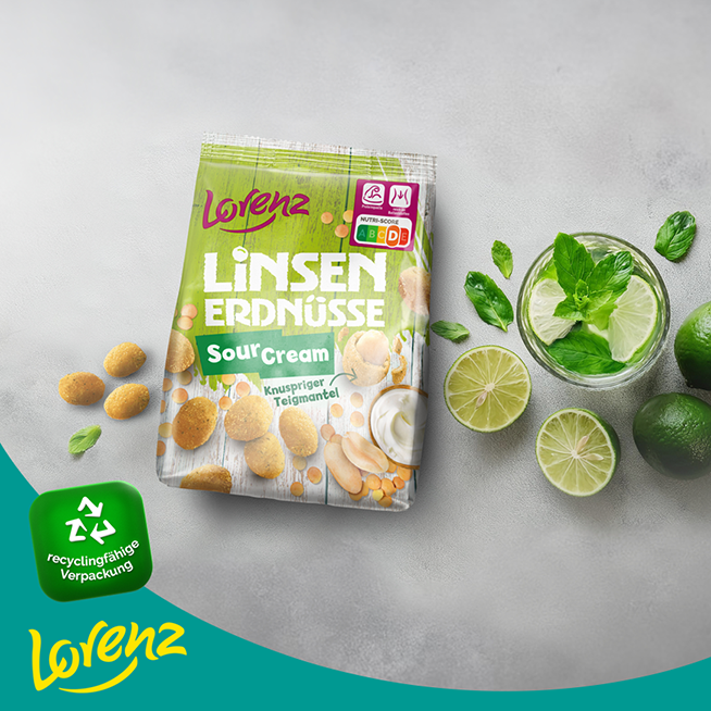 Linsen Erdnüsse Imagebild