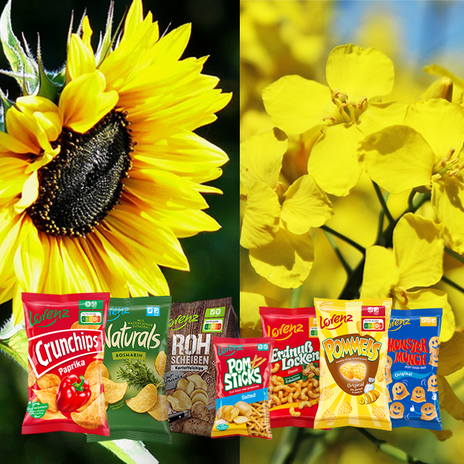 Sonnenblumenöl & Rapsöl